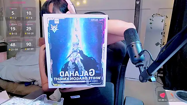 Kana G online show from February 8, 2025, 1:54 pm