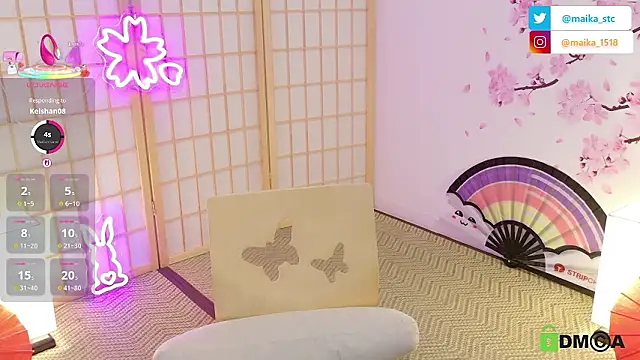 maika08 online show from October 18, 2025, 2:29 pm