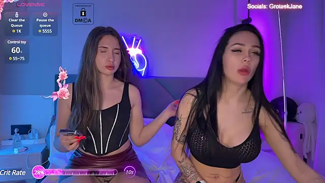 Snapshot of GroteskJane chatting on March 8, 2025, 10:45 pm GroteskJane online show from March 8, 2025, 10:45 pm