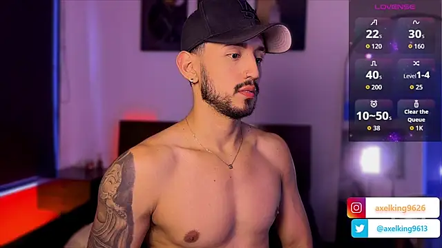 AxelKing1326 online show from April 9, 2026, 9:20 pm