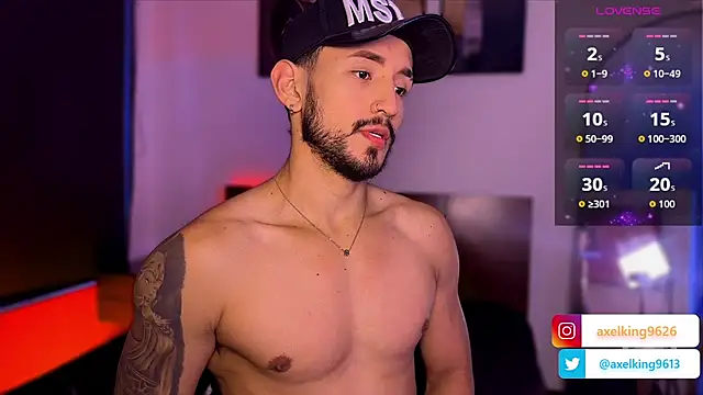 AxelKing1326 online show from April 13, 2026, 10:15 pm