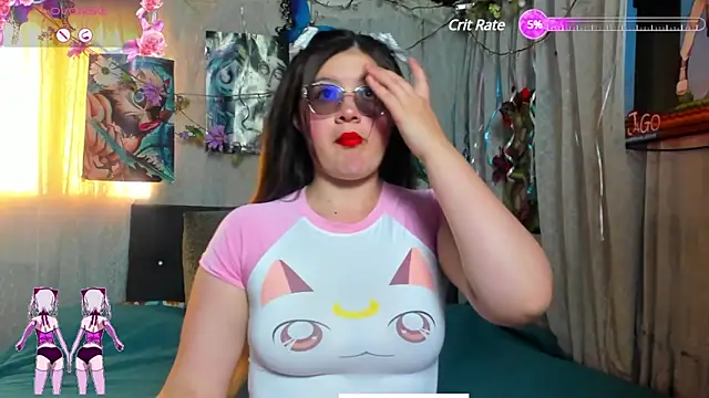 Snapshot of NinaGauther chatting on January 27, 2025, 5:48 pm NinaGauther online show from January 27, 2025, 5:48 pm