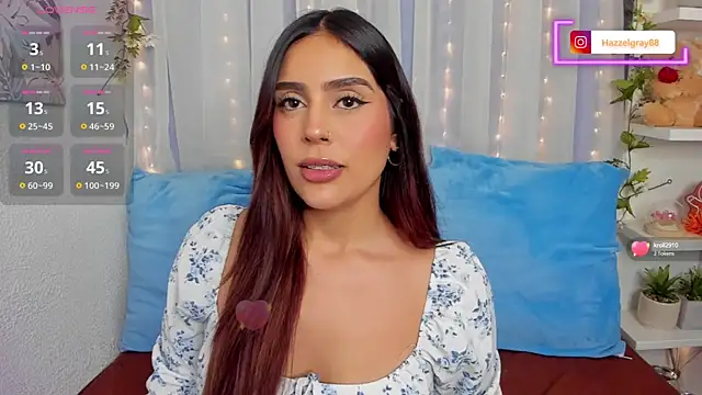 HazzelGray online show from September 19, 2025, 3:13 pm