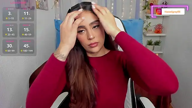 HazzelGray online show from September 20, 2025, 2:40 pm