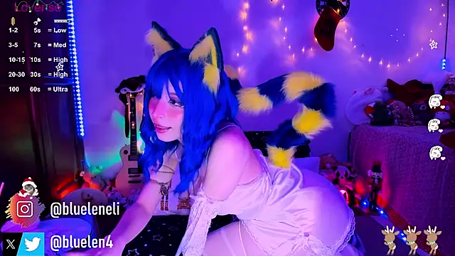 Snapshot of bluelen chatting on December 31, 2024, 11:20 am bluelen online show from December 31, 2024, 11:20 am