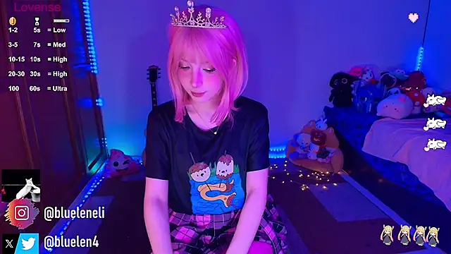 Snapshot of bluelen chatting on February 5, 2026, 8:30 am bluelen online show from February 5, 2026, 8:30 am