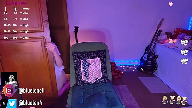 Snapshot of bluelen chatting on February 12, 2026, 9:15 am bluelen online show from February 12, 2026, 9:15 am