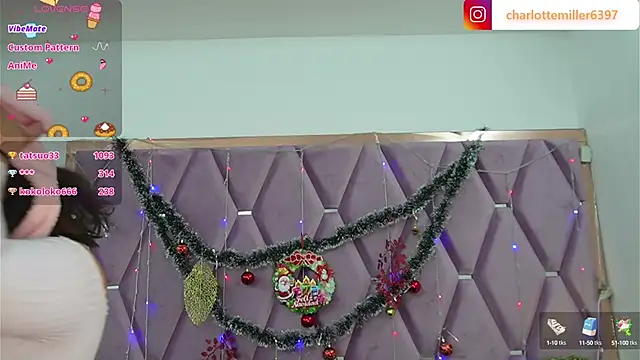 CharlotteMillers online show from December 3, 2024, 6:38 pm