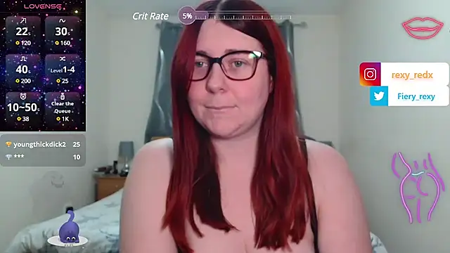 Fiery rexy online show from January 26, 2025, 9:40 pm