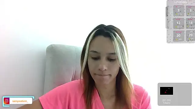 SamanthaWatson online show from October 17, 2025, 6:32 pm