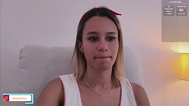 SamanthaWatson online show from March 28, 2026, 9:36 pm