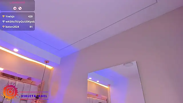 VioletaAbel online show from February 10, 2025, 5:30 pm