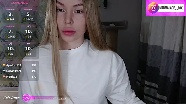 Snapshot of Marmalade_Fox chatting on February 12, 2026, 4:46 pm Marmalade Fox online show from February 12, 2026, 4:46 pm