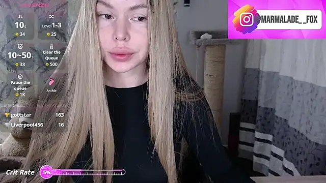 Snapshot of Marmalade_Fox chatting on March 1, 2026, 7:27 pm Marmalade Fox online show from March 1, 2026, 7:27 pm