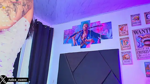 Aliceowenn online show from November 11, 2025, 9:04 pm