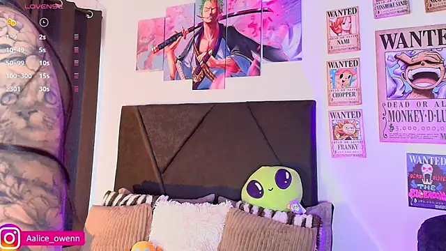 Snapshot of Aliceowenn chatting on February 10, 2026, 9:08 pm Aliceowenn online show from February 10, 2026, 9:08 pm