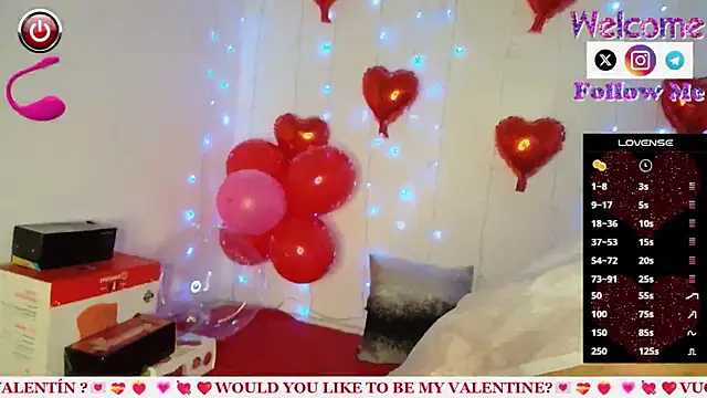 SofiaMadisson online show from February 14, 2025, 5:25 pm