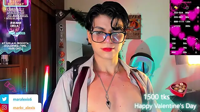 Snapshot of marckalexis chatting on February 15, 2026, 2:08 am marckalexis online show from February 15, 2026, 2:08 am