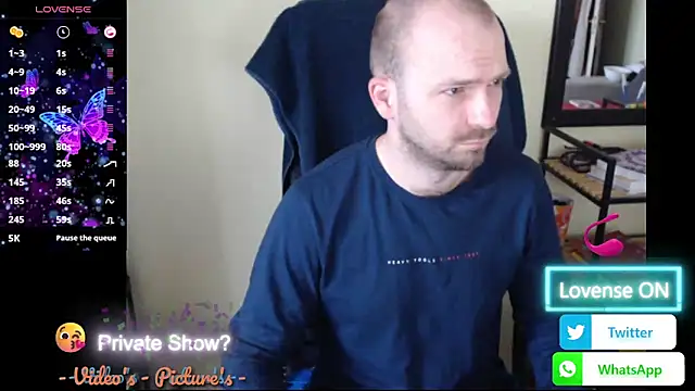 Snapshot of RealManHaveHairy chatting on May 19, 2026, 5:08 pm RealManHaveHairy online show from May 19, 2026, 5:08 pm
