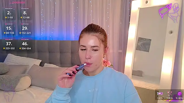 Milkissss online show from November 6, 2025, 9:05 pm