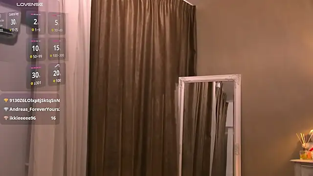 GinaMence online show from February 9, 2025, 6:33 am