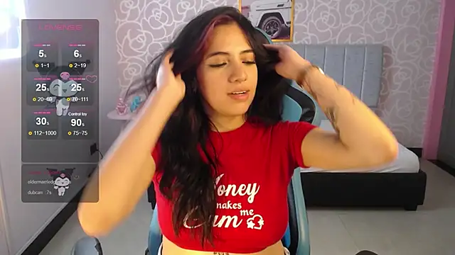 ninfa1 ch online show from January 10, 2025, 2:34 pm