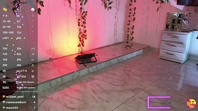 dulcinhea  online show from February 20, 2025, 4:39 am