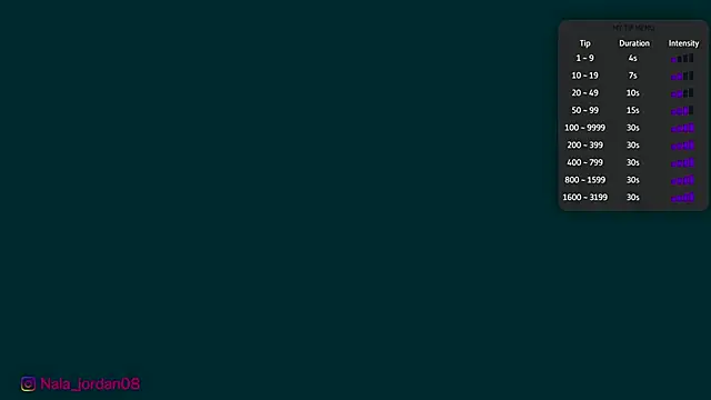 Nala j8 online show from March 13, 2026, 11:39 am