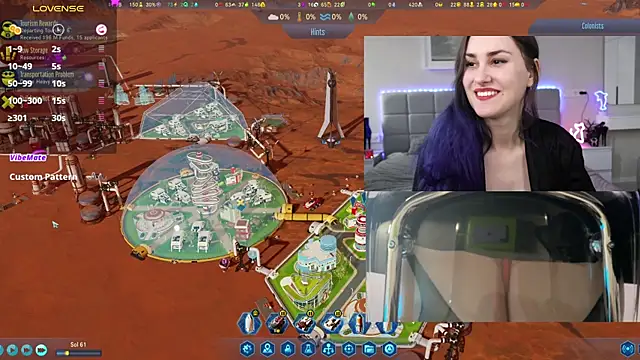 Erotic Synth Goddess online show from September 18, 2025, 3:14 pm