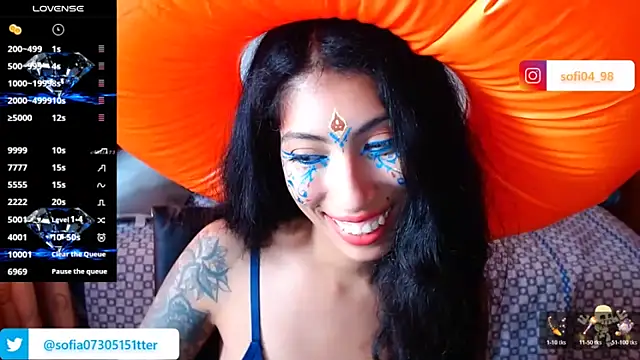 sofia rosse4 online show from November 18, 2025, 9:08 pm