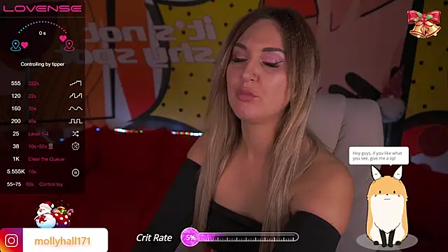 MollyHallss online show from December 19, 2024, 12:45 am