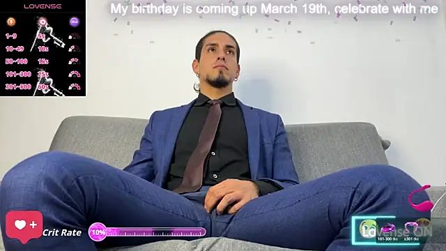 Tom blunt96 online show from March 15, 2026, 1:39 pm