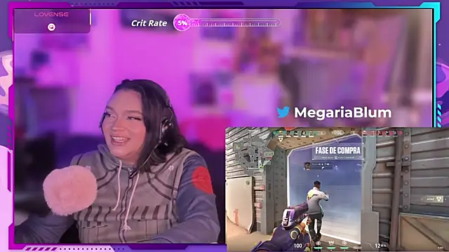 MegariaB online show from November 24, 2025, 4:12 am