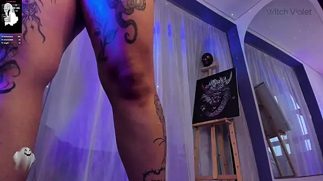 witchviolet online show from March 2, 2025, 11:09 pm