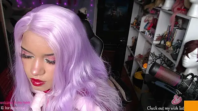 Snapshot of HaruRose_ chatting on December 22, 2025, 7:44 pm HaruRose online show from December 22, 2025, 7:44 pm