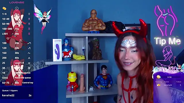 Erika Stevens online show from February 14, 2025, 6:40 pm