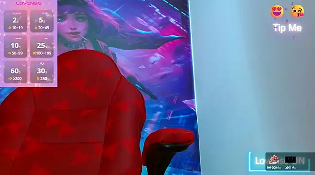 Lila Pinky online show from March 13, 2025, 5:39 pm