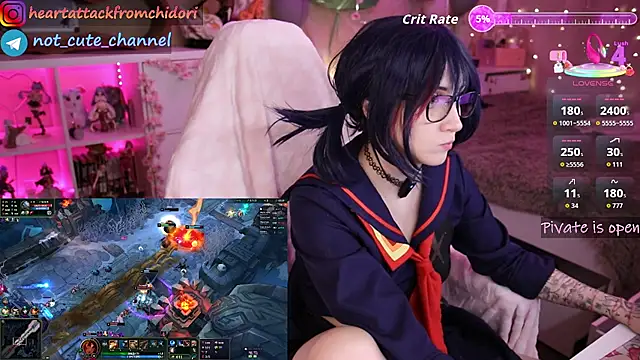 Snapshot of yourcutewaifu chatting on September 27, 2025, 9:42 pm yourcutewaifu online show from September 27, 2025, 9:42 pm