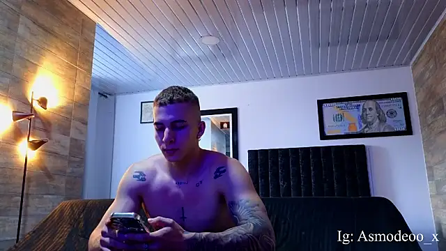 AsmodeoCox online show from October 12, 2025, 8:41 pm