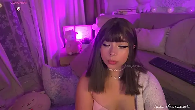 Snapshot of Cheerrysweett chatting on January 15, 2026, 1:10 am Cheerrysweett online show from January 15, 2026, 1:10 am