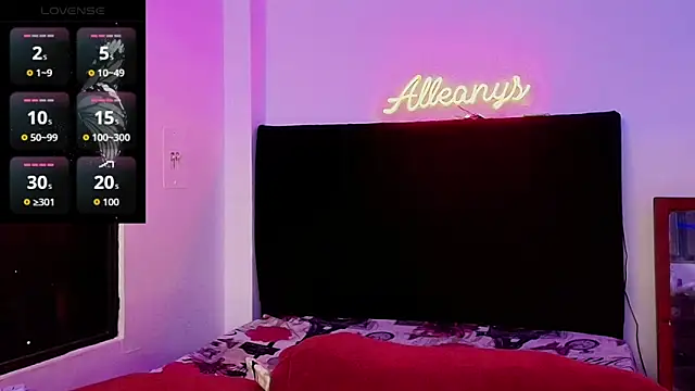 Alleanys Cristal online show from March 23, 2026, 8:02 pm