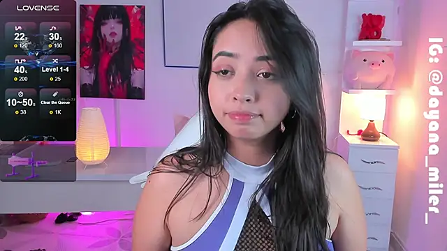 Snapshot of _dayana_miler chatting on January 25, 2025, 4:45 am dayana miler online show from January 25, 2025, 4:45 am