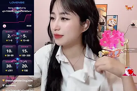 Snapshot of _LLisa_ chatting on March 2, 2025, 10:38 pm LLisa online show from March 2, 2025, 10:38 pm