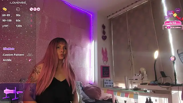 pink punk cam online show from March 20, 2025, 3:36 pm