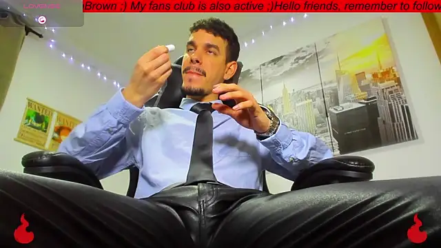 BRAYHAMBROWN online show from October 21, 2025, 1:17 am