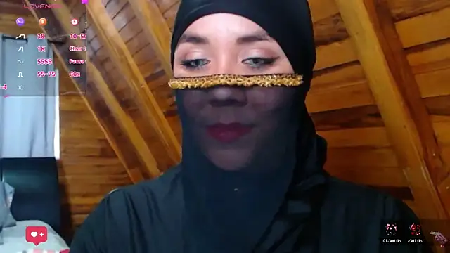 AmbarBurhan online show from October 18, 2025, 4:08 pm