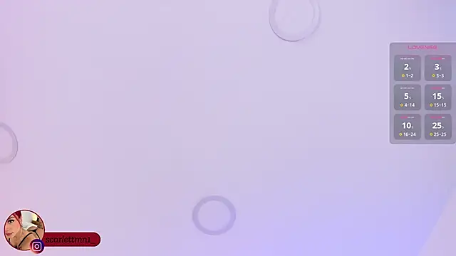 Scarlett Morgan  online show from October 30, 2025, 7:47 pm