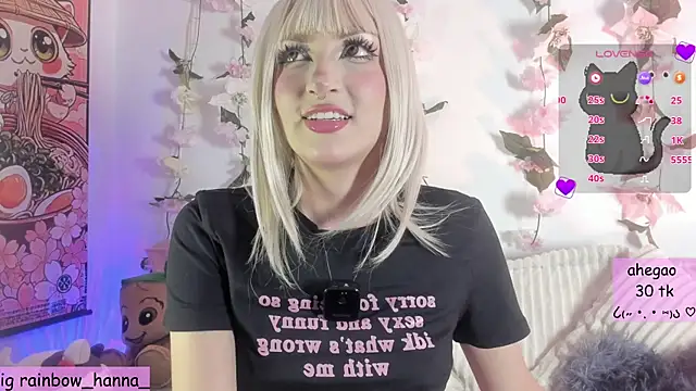 Snapshot of HannaRainbow_ chatting on June 28, 2026, 10:49 pm HannaRainbow online show from June 28, 2026, 10:49 pm