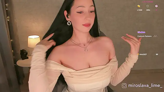 MiroslavaLime online show from October 17, 2025, 5:21 am