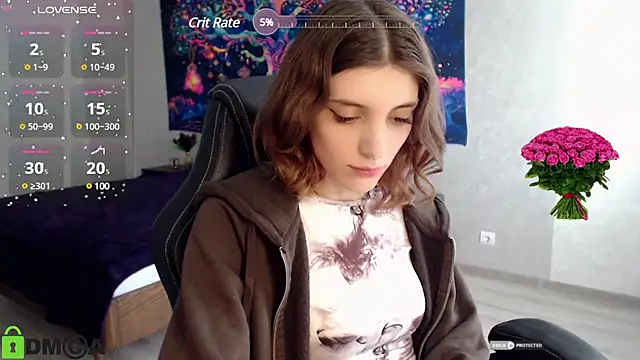 Snapshot of CherryBloom777 chatting on March 7, 2025, 10:56 am CherryBloom777 online show from March 7, 2025, 10:56 am